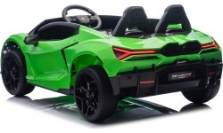 Pojazd elektryczny Lamborghini Revuelto XL, zielony