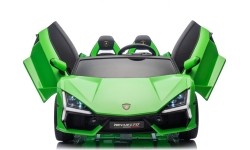 Pojazd elektryczny Lamborghini Revuelto XL, zielony