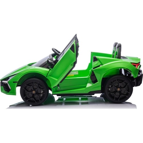 Pojazd elektryczny Lamborghini Revuelto XL, zielony