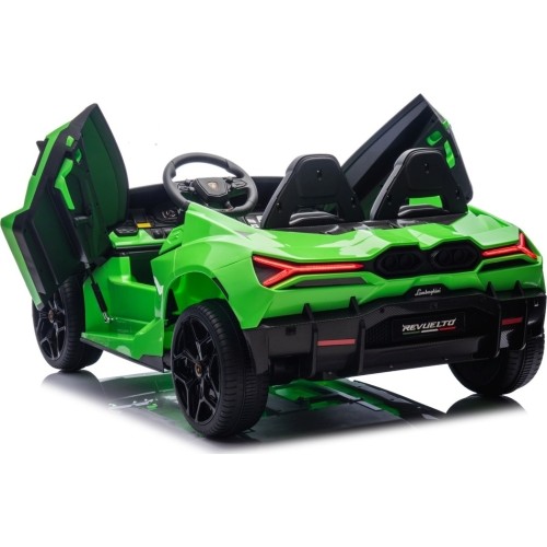 Pojazd elektryczny Lamborghini Revuelto XL, zielony