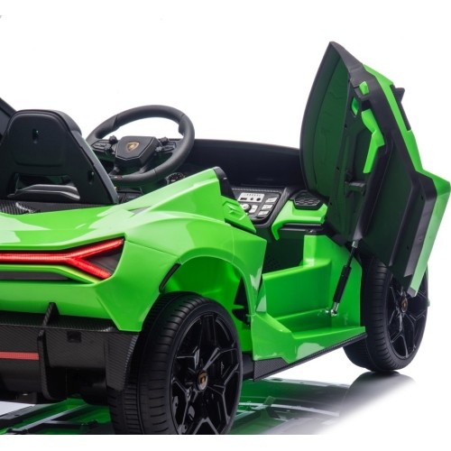 Pojazd elektryczny Lamborghini Revuelto XL, zielony