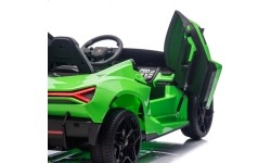 Pojazd elektryczny Lamborghini Revuelto XL, zielony