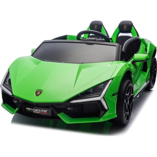 Pojazd elektryczny Lamborghini Revuelto XL, zielony