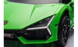 Pojazd elektryczny Lamborghini Revuelto XL, zielony