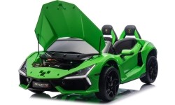 Pojazd elektryczny Lamborghini Revuelto XL, zielony