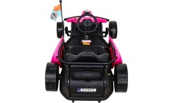 Gokart elektryczny Speed 7 Drift King, różowy