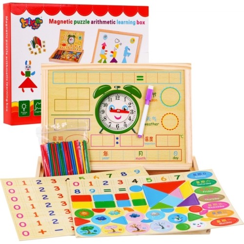 Magnetic Wood Board For Learning Accessories