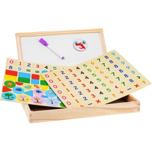 Magnetic Wood Board For Learning Accessories