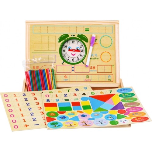 Magnetic Wood Board For Learning Accessories