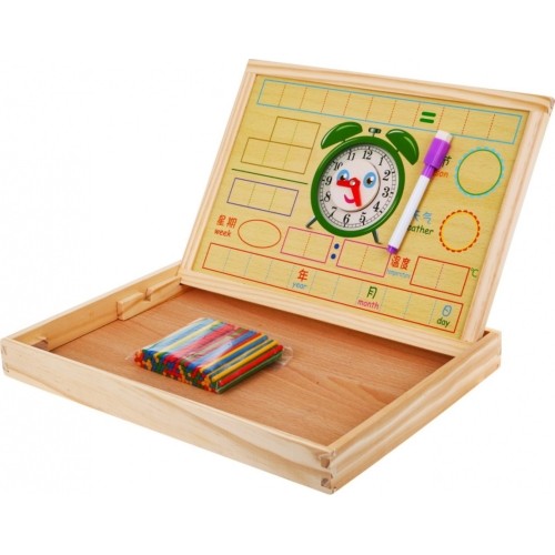 Magnetic Wood Board For Learning Accessories