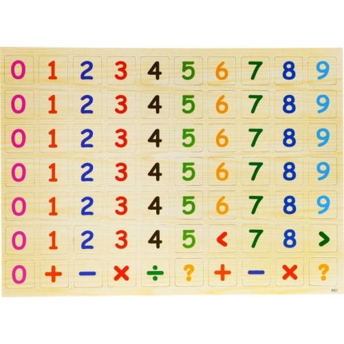 Magnetic Wood Board For Learning Accessories