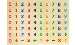 Magnetic Wood Board For Learning Accessories