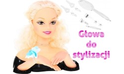 Głowa do stylizacji fryzur Fashion Styling, blondynka
