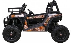 Pojazd elektryczny Buggy UTV, czarny