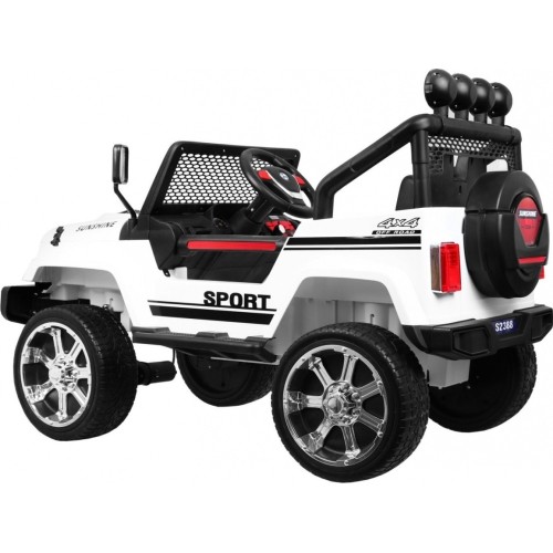Pojazd elektryczny Raptor Drifter 4x4, biały