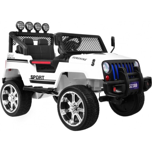Pojazd elektryczny Raptor Drifter 4x4, biały