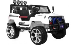 Pojazd elektryczny Raptor Drifter 4x4, biały