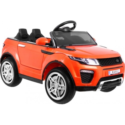 Samochód elektryczny dla dzieci Rapid Racer, pomarańczowy