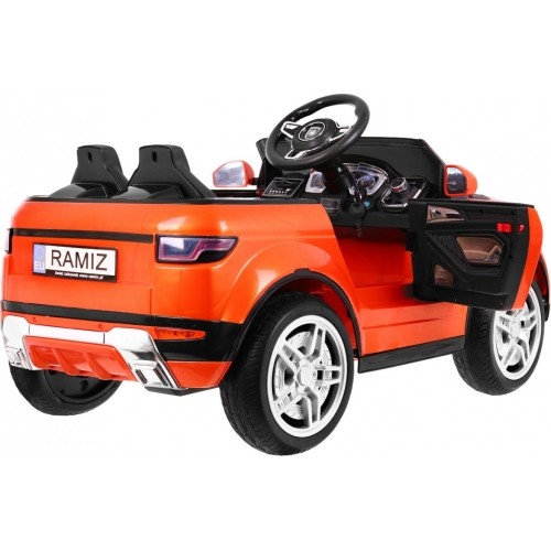 Samochód elektryczny dla dzieci Rapid Racer, pomarańczowy
