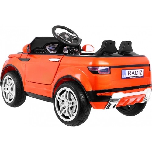 Samochód elektryczny dla dzieci Rapid Racer, pomarańczowy
