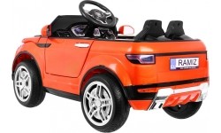 Samochód elektryczny dla dzieci Rapid Racer, pomarańczowy