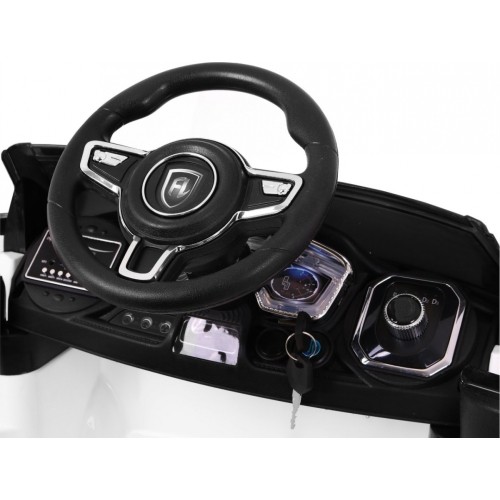 Samochód elektryczny dla dzieci Rapid Racer, pomarańczowy