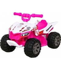 Pojazd quad THE FASTEST, różowy