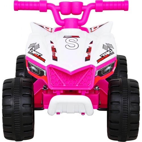 Pojazd quad THE FASTEST, różowy