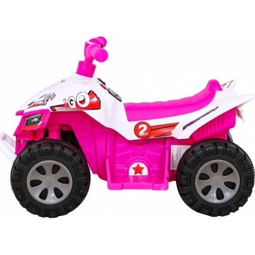 Pojazd quad THE FASTEST, różowy