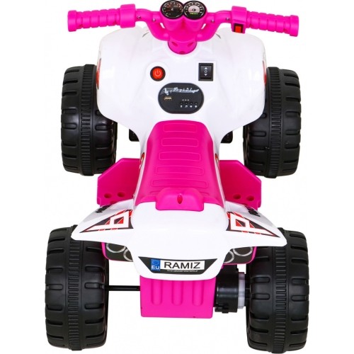 Pojazd quad THE FASTEST, różowy