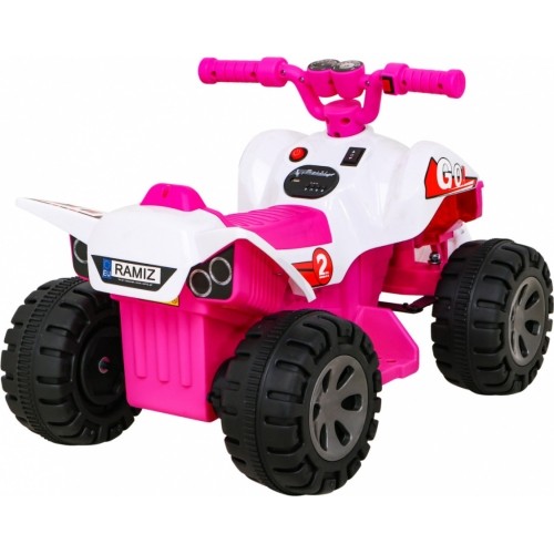 Pojazd quad THE FASTEST, różowy