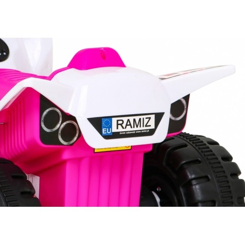 Pojazd quad THE FASTEST, różowy