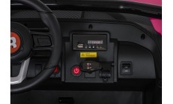 Pojazd elektryczny RACING Road 2000, różowy