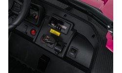 Pojazd elektryczny RACING Road 2000, różowy