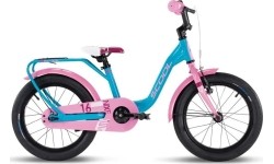 Rower S'COOL niXe 16" 1-biegowy z hamulcem torpedo, aluminiowy, ocean pink