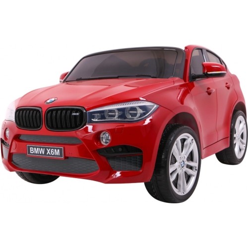 Auto na akumulator BMW X6M XXL, lakierowane czerwone