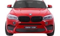 Auto na akumulator BMW X6M XXL, lakierowane czerwone