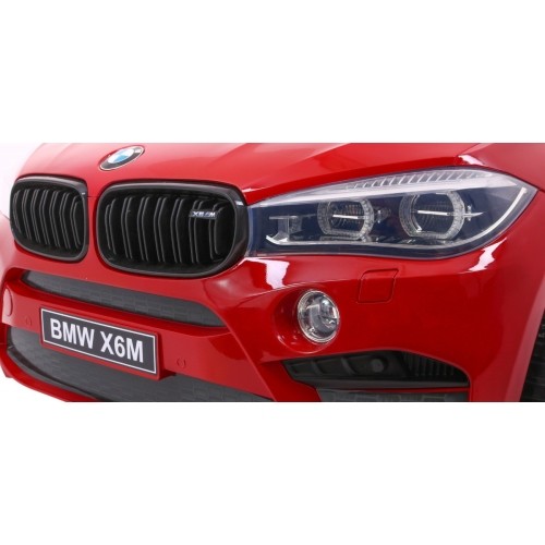 Auto na akumulator BMW X6M XXL, lakierowane czerwone