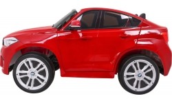 Auto na akumulator BMW X6M XXL, lakierowane czerwone
