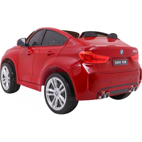 Auto na akumulator BMW X6M XXL, lakierowane czerwone