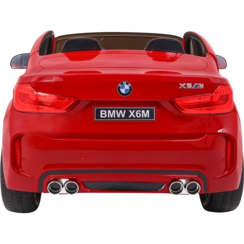 Auto na akumulator BMW X6M XXL, lakierowane czerwone