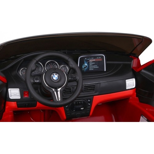 Auto na akumulator BMW X6M XXL, lakierowane czerwone