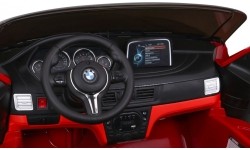 Auto na akumulator BMW X6M XXL, lakierowane czerwone