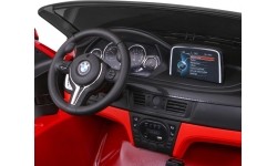 Auto na akumulator BMW X6M XXL, lakierowane czerwone