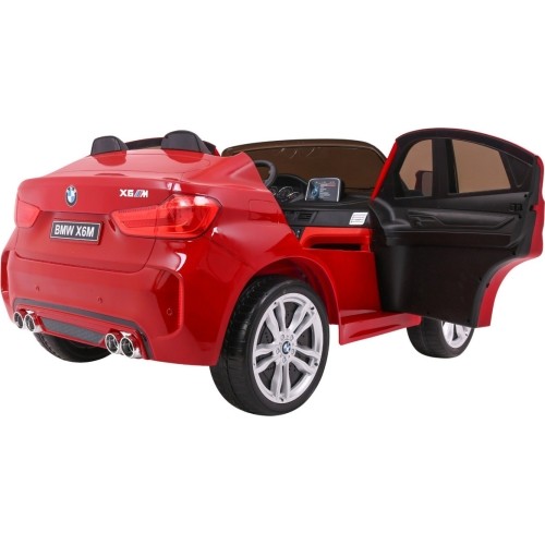 Auto na akumulator BMW X6M XXL, lakierowane czerwone