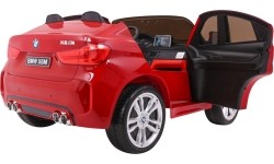 Auto na akumulator BMW X6M XXL, lakierowane czerwone