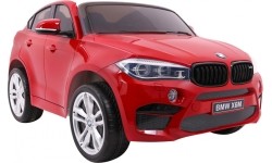 Auto na akumulator BMW X6M XXL, lakierowane czerwone