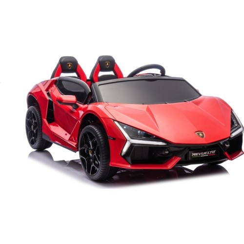 Pojazd elektryczny Lamborghini Revuelto XL STRONG, czerwony
