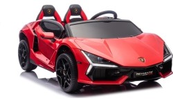 Pojazd elektryczny Lamborghini Revuelto XL STRONG, czerwony