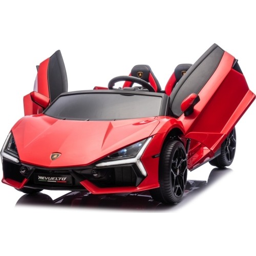 Pojazd elektryczny Lamborghini Revuelto XL STRONG, czerwony